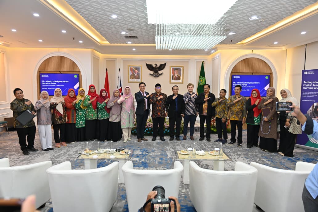 British Council-Kemenag Perkuat Kolaborasi di Bidang Pendidikan dan Kerukunan Antarumat Beragama