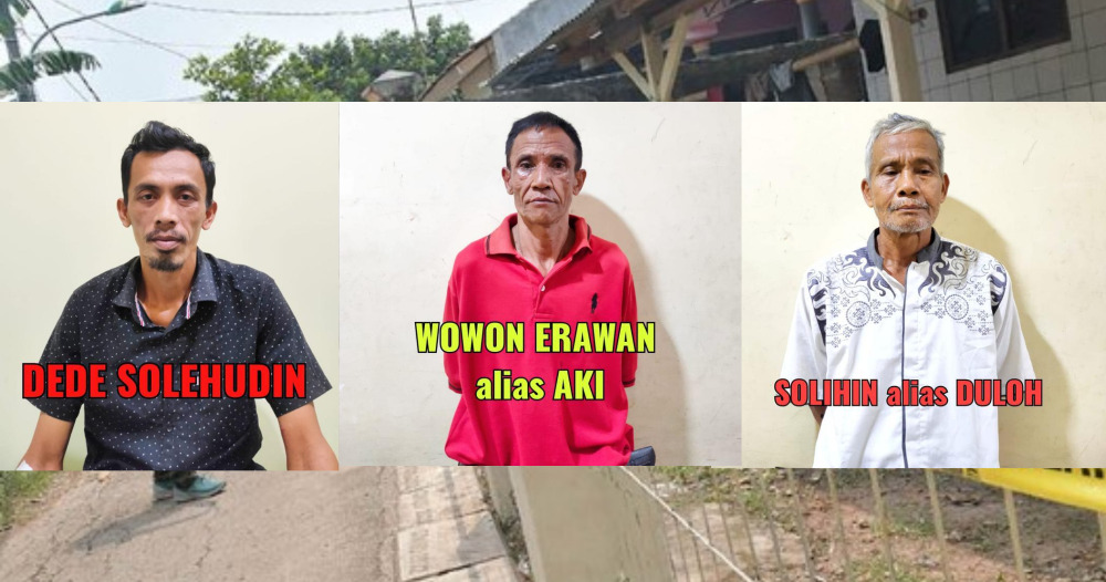 Polisi Bongkar Makam Korban Serial Killer Wowon Cs di Garut