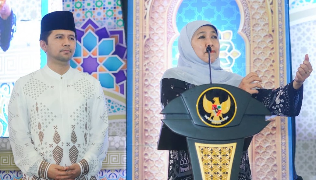 Jelang Hari Jadi ke-80, Gubernur Khofifah dan 4.000 Hafidz serta Hafidzah Gelar Doa untuk Pahlawan dan Korban Musibah Ponpes Al Khoziny