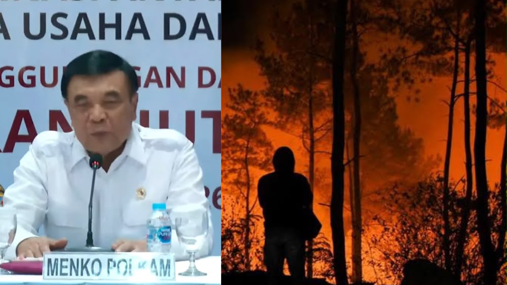 Menko Polkam: Karhutla Terjadi karena Kesengajaan dan Kelalaian