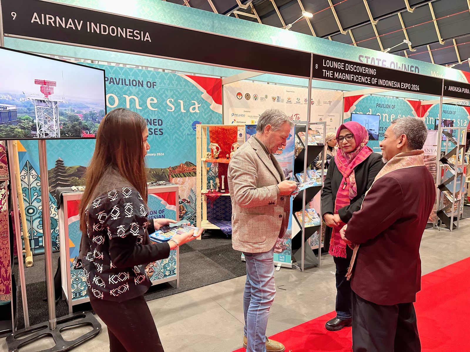 AirNav Indonesia Pamerkan Produk UMKM Binaan di Belanda