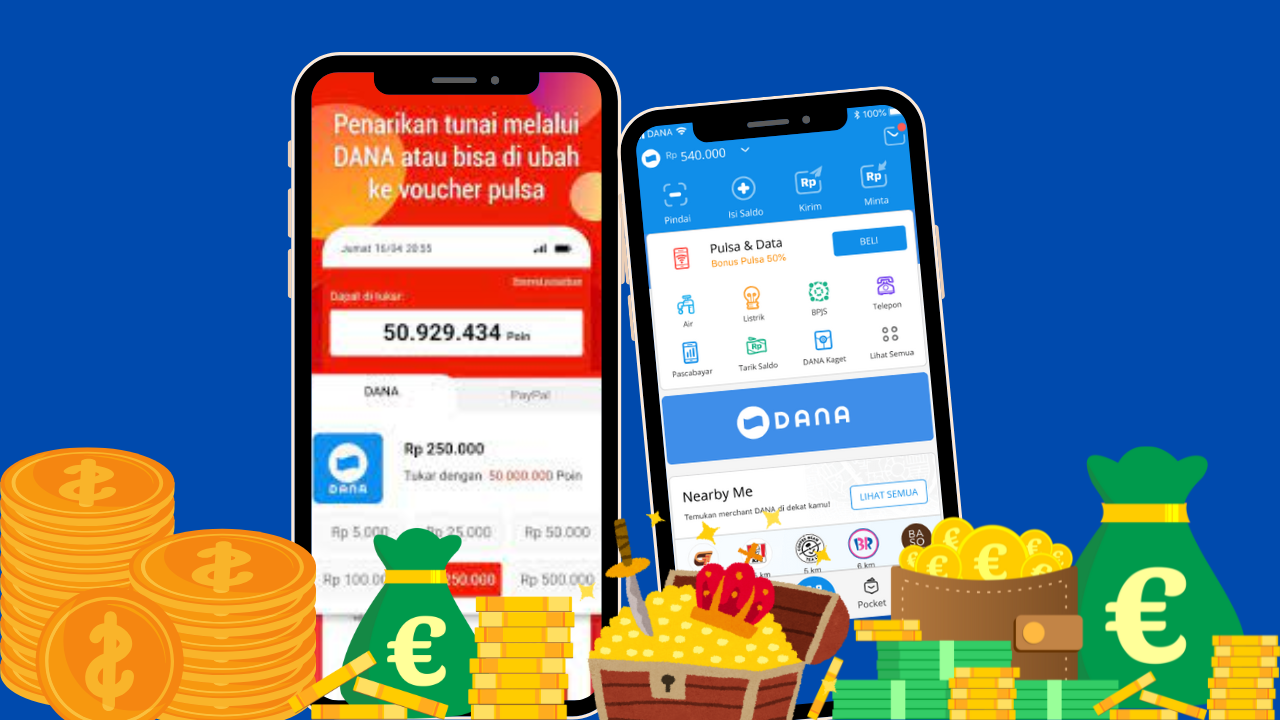 Main 7 Aplikasi Penghasil Uang Viral 2025, Cair Saldo DANA Gratis Rp349.000 Hari Ini