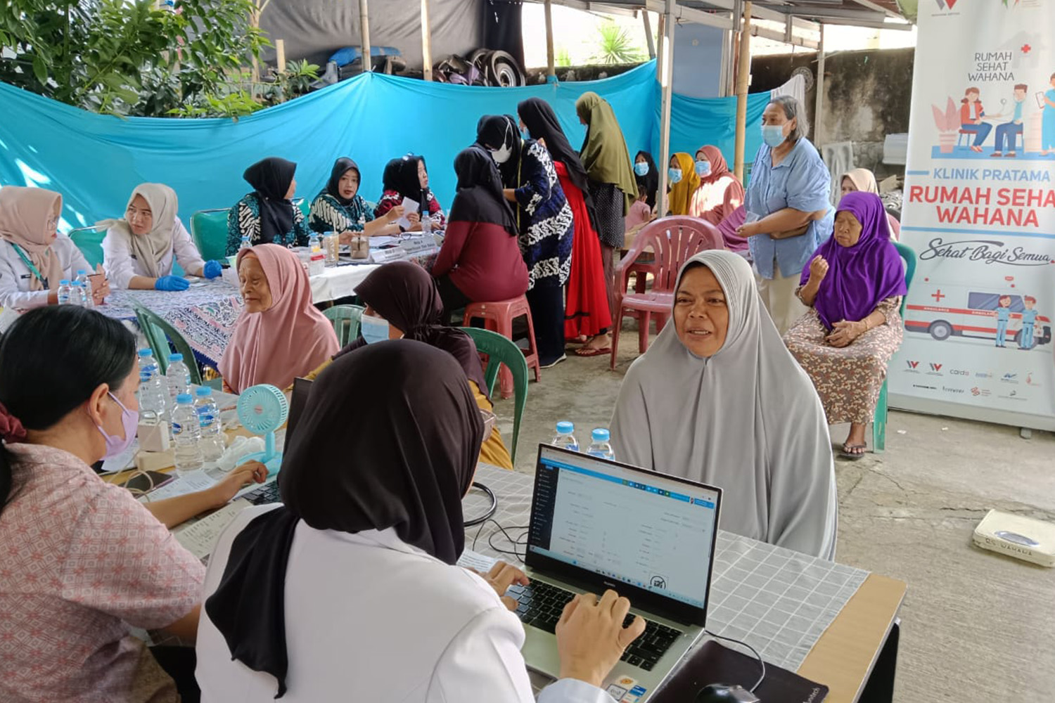 Rumah Sehat Wahana Konsisten Menjangkau Masyarakat Kurang Mampu di Tangerang
