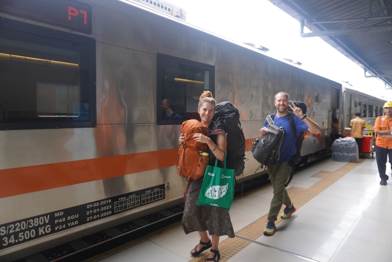 34.533 Wisatawan Asing Gunakan KA di Jatim
