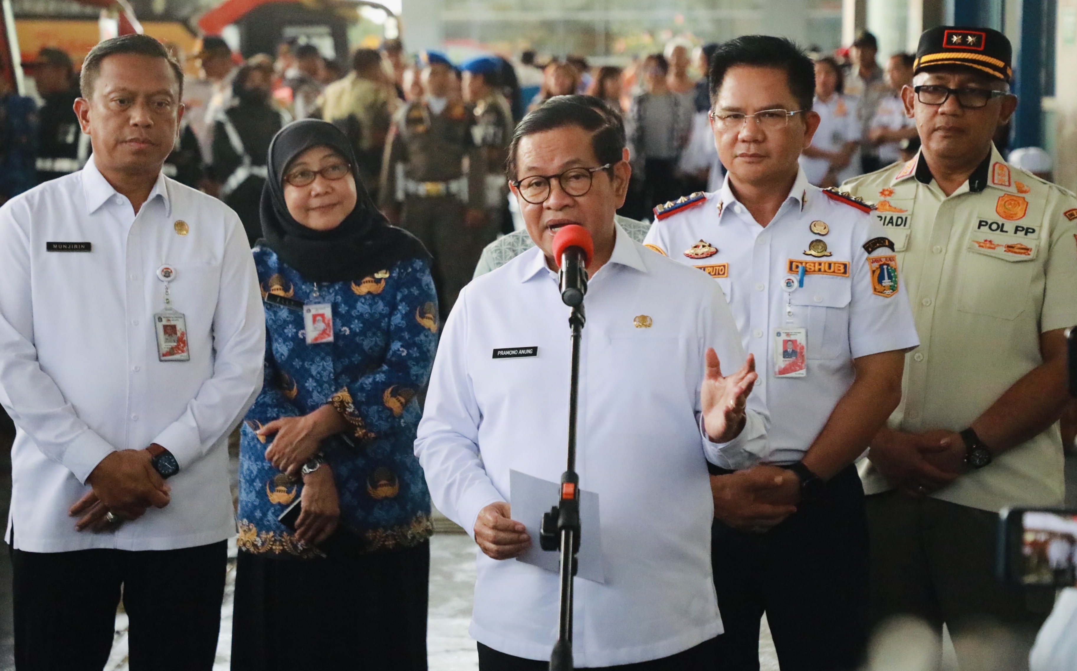 Puncak Mudik Nataru di Jakarta Diprediksi 20 Desember, Pramono: 5 Ribu Penumpang Per Hari