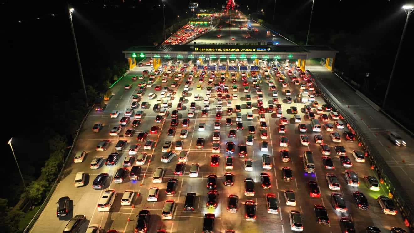 Kakorlantas Polri : 55,8 Persen Kendaraan Belum Kembali ke Jakarta