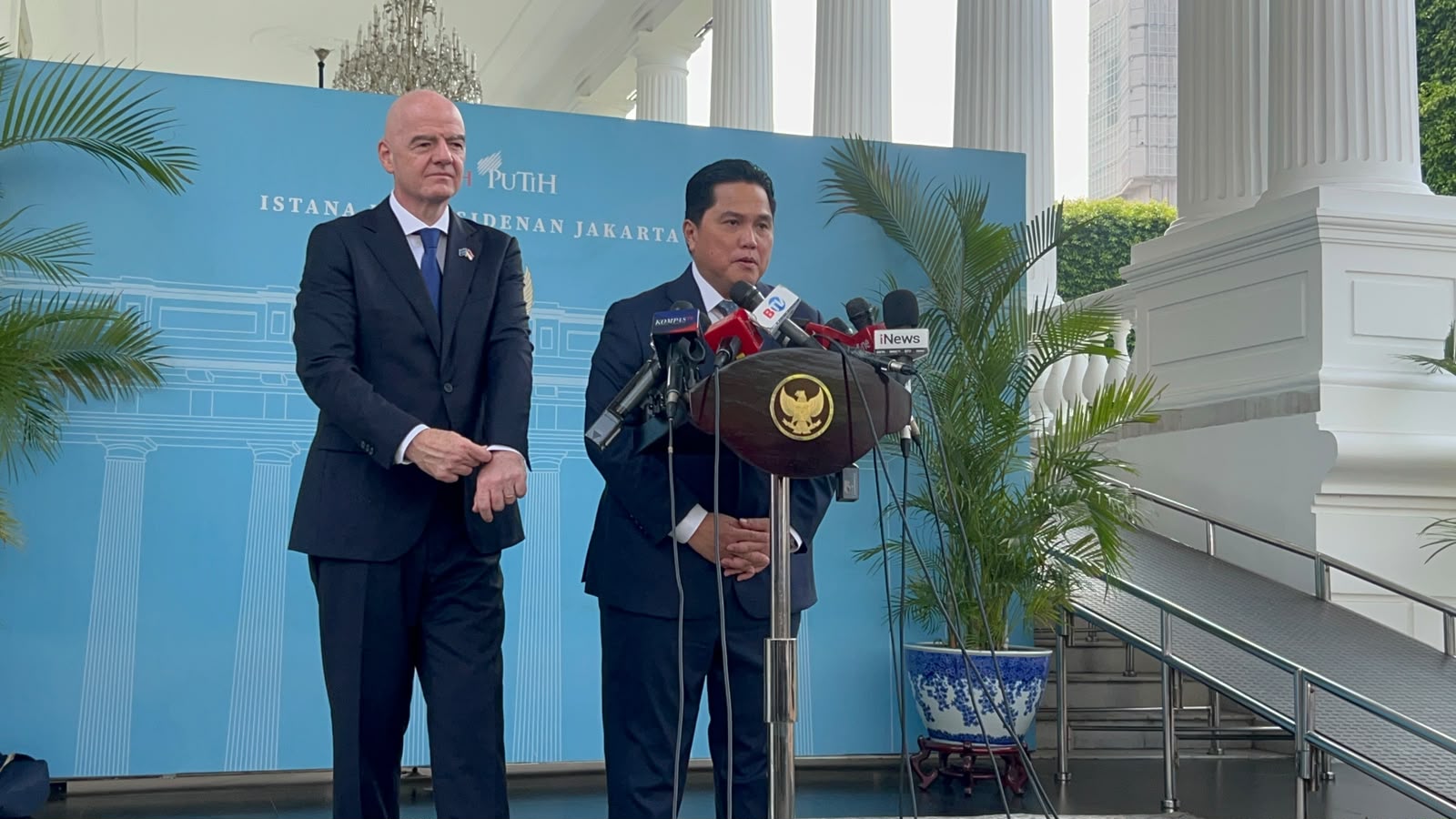 Gianni Infantino: Sepak Bola Indonesia Alami Kemajuan Luar Biasa