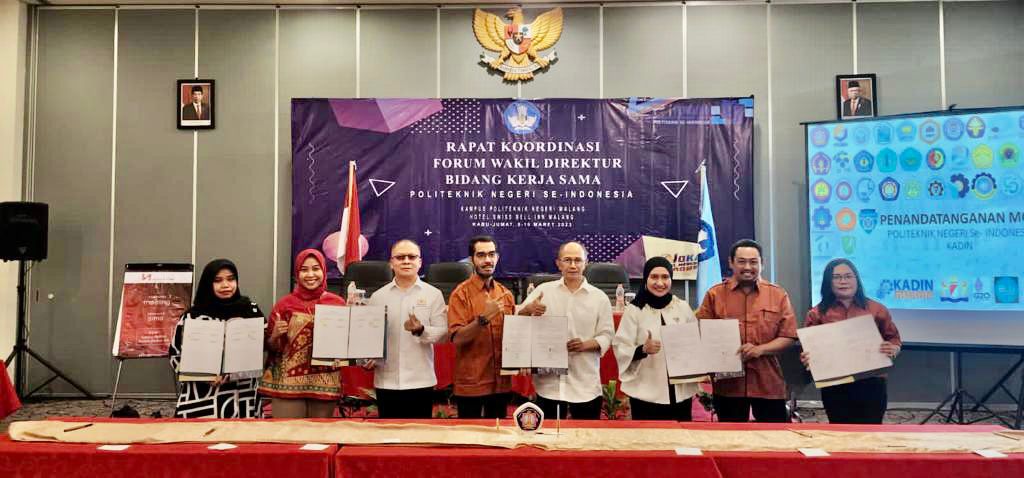 Revitalisasi Pendidikan Vokasi, 27 Poltek Negeri MoU dengan Kadin Institute dan Kadin Indonesia