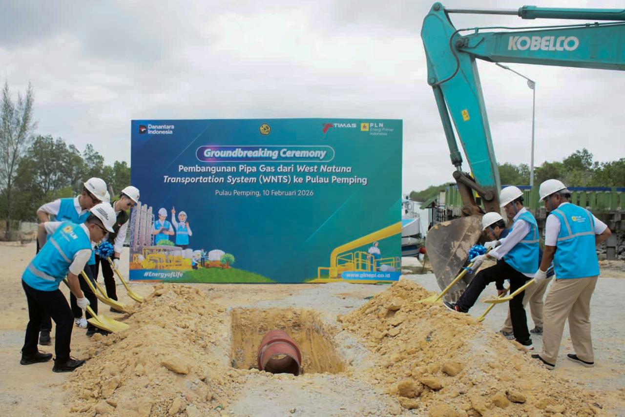 Perkuat Pasokan Gas Dalam Negeri, PLN EPI Mulai Pembangunan Pipa Gas Ruas Natuna-Pemping 