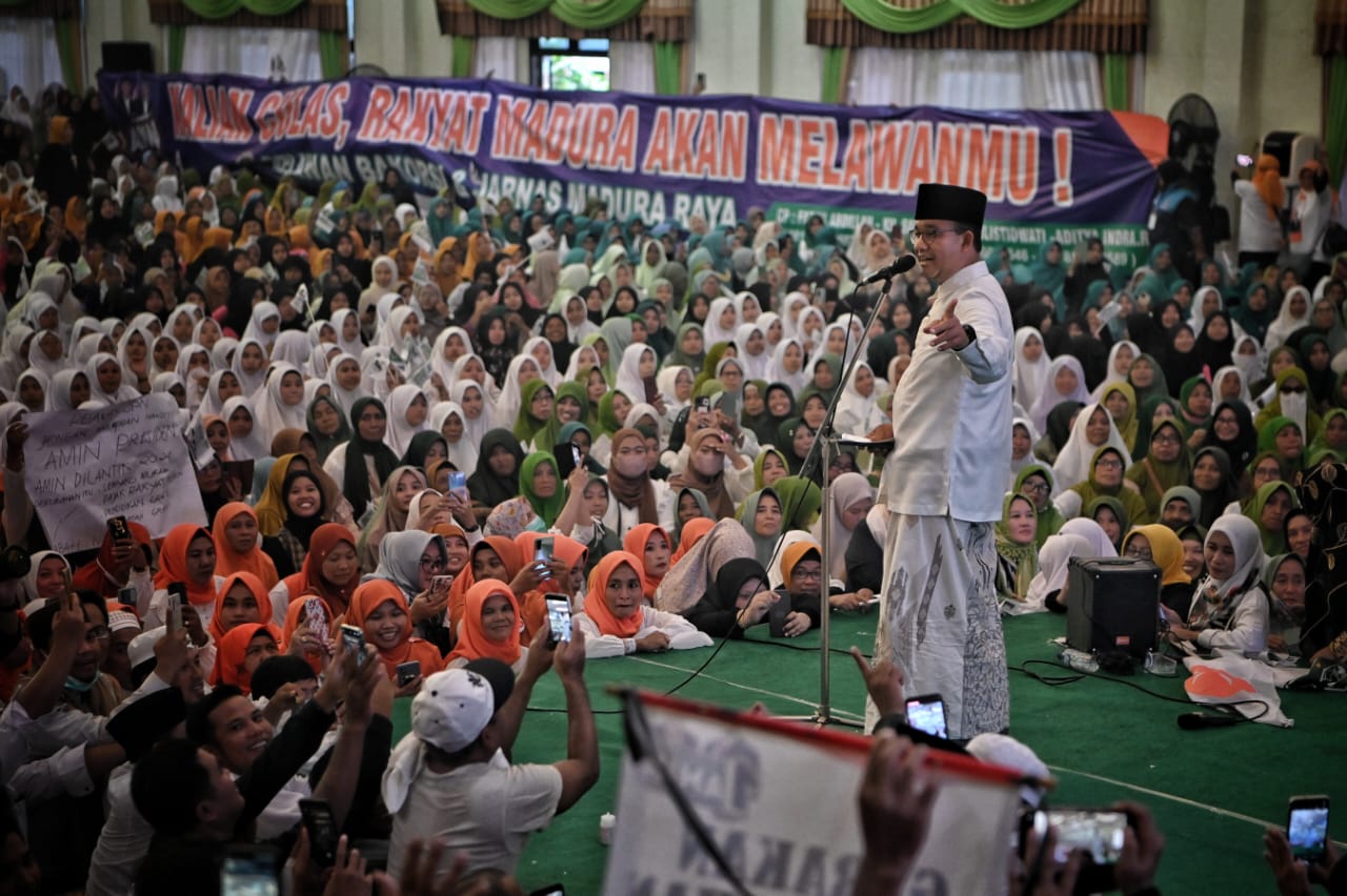 Istighotsah dan Deklarasi Ulama Madura di Sumenep, Anies-Imin Yakin Madura Ada dalam Barisan Perubahan