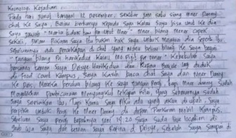 Takut Diapa-Apain, Mahasiswi Unima Sempat Share Live Location Sebelum Dilecehkan Dosen