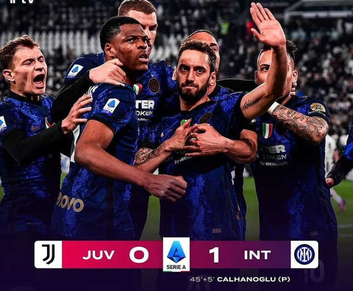 Hasil Liga Italia: Inter Kalahkan Juventus 1-0, Gol Penalti Berbau Kontroversi