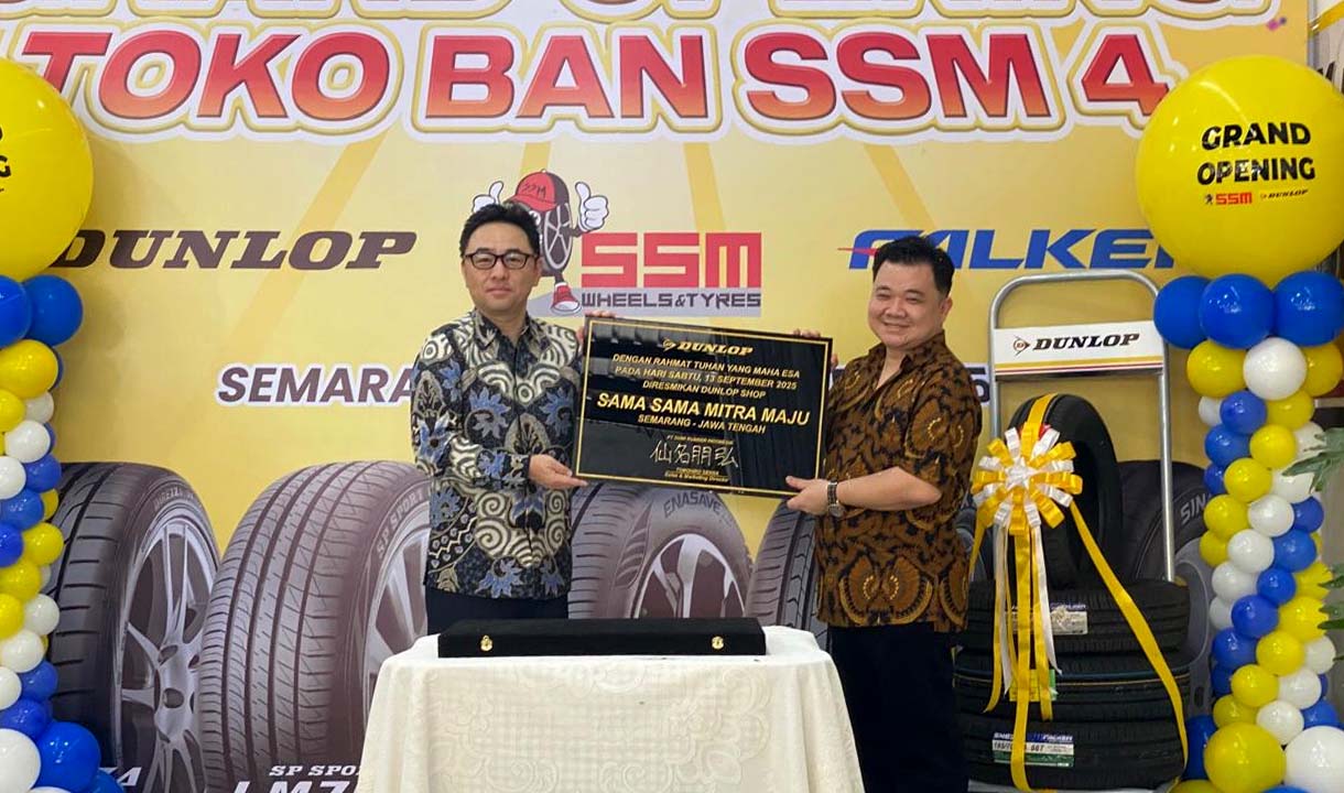 Dunlop Shop Perluas Jaringan, Resmikan Cabang Baru di Semarang dan Jakarta Barat   