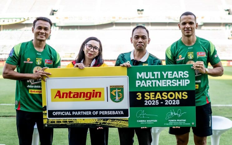 Persebaya Kembali Jalin Kerja Sama dengan Antangin, Berpartner Sampai Bajol Ijo Berusia 1 Abad!