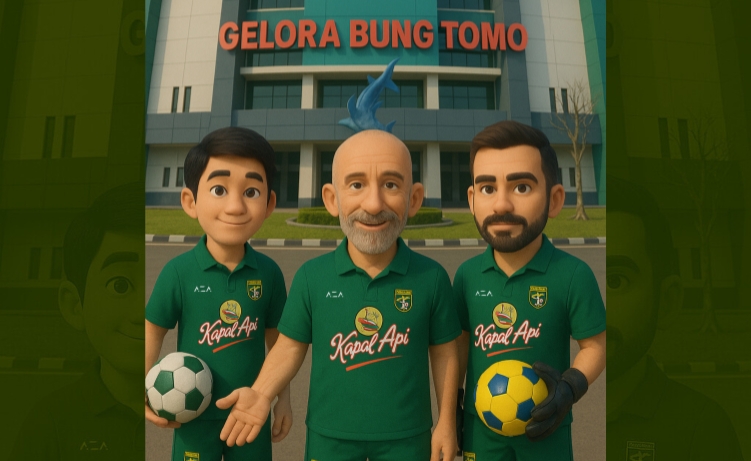 Kabinet Setelan Timnas, Ini Tim Kepelatihan Persebaya untuk Mengarungi Liga 1 2025/2026