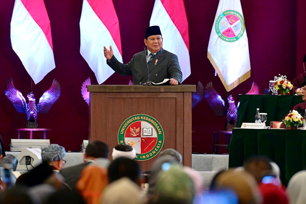 Prabowo ke Mahasiswa: Jangan Takut Berbuat Benar, Jangan Mudah Dibohongi!