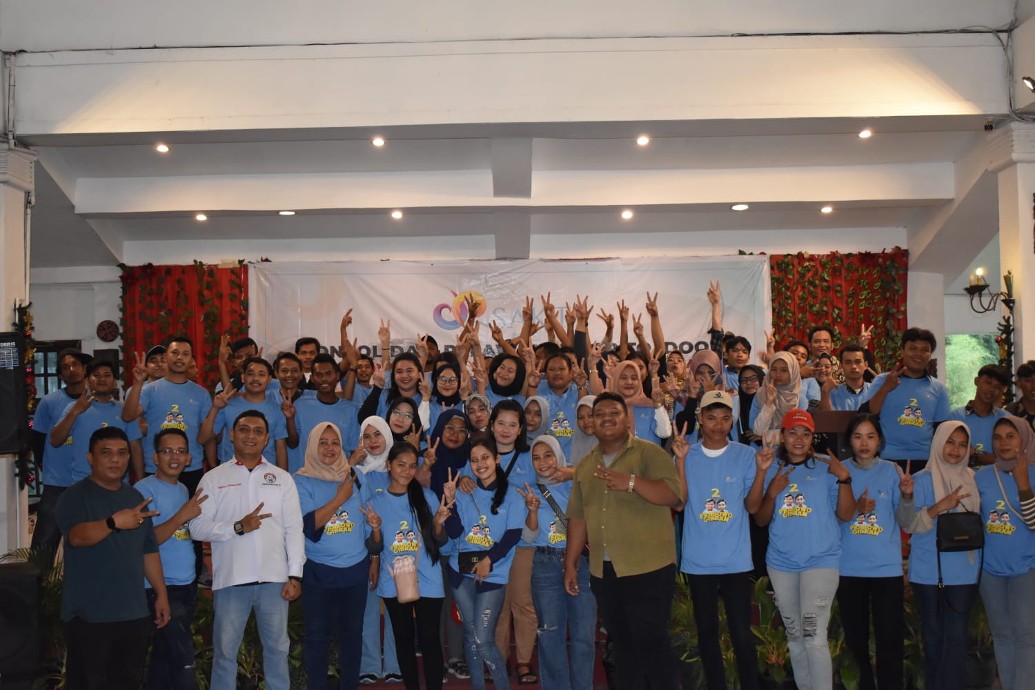 Relawan Sakti Konsolidasi dan Dorong Anak Muda Untuk Door to Door Menangkan Prabowo-Gibran