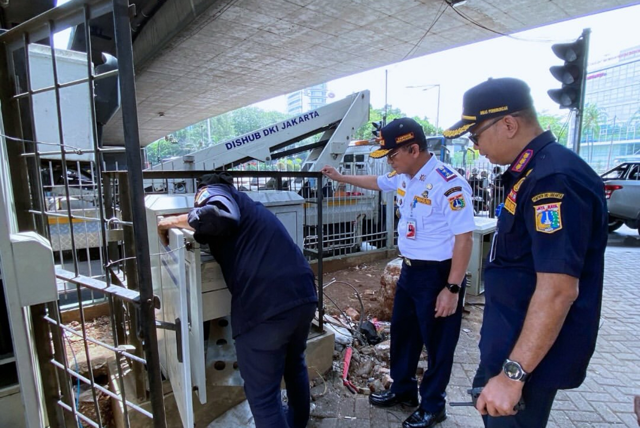 13 Lampu Merah di Jakarta Mati, Kabel Dicuri, Dishub Lapor Polisi