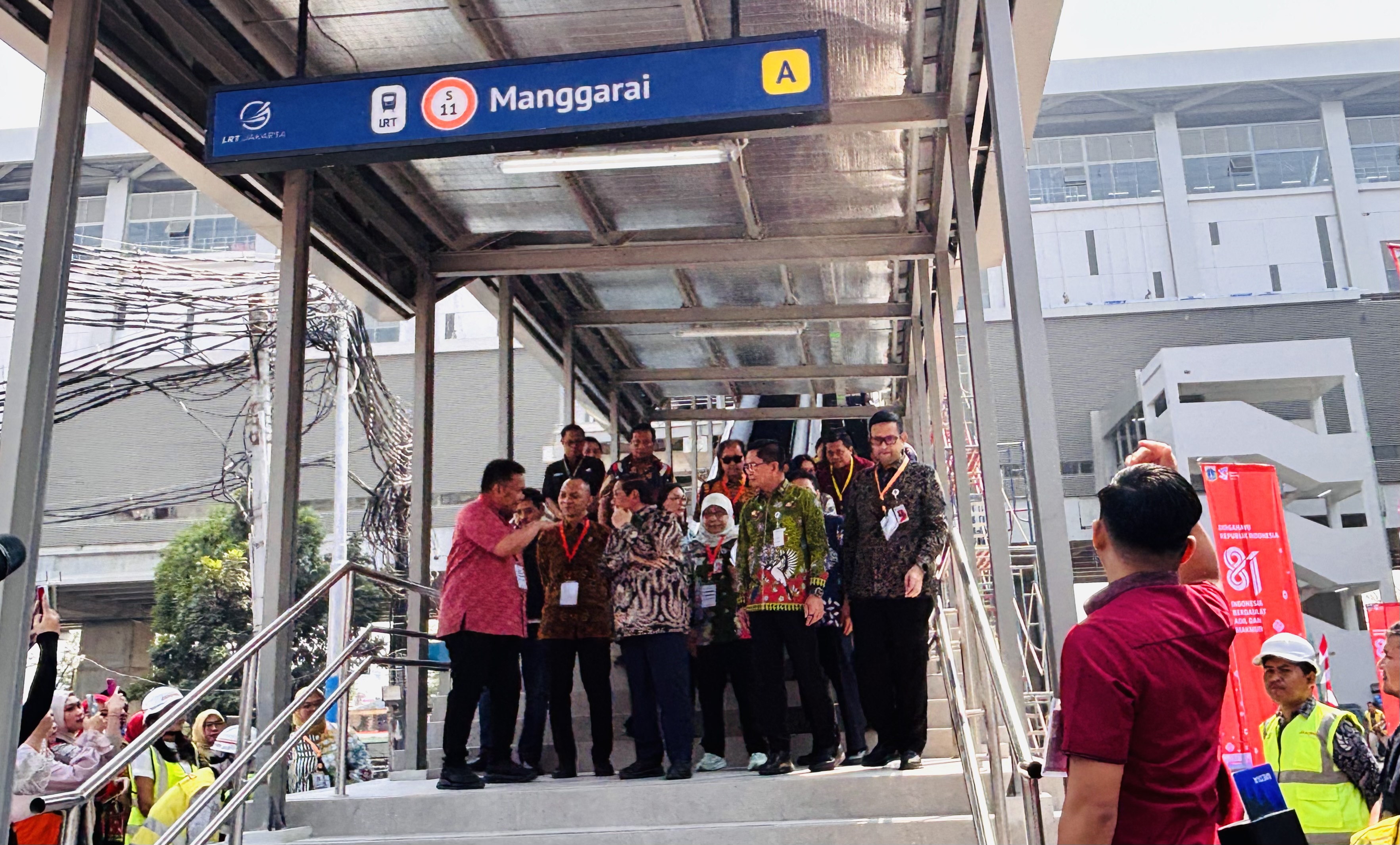 LRT Jakarta Velodrome-Manggarai 97,9% Siap, Pramono Target Operasi Akhir Agustus