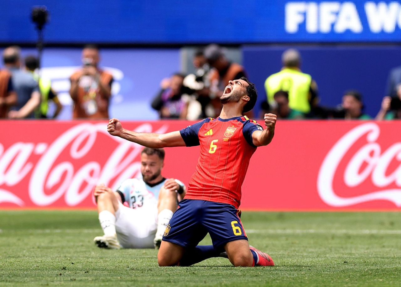Rating Pemain Spanyol yang Singkirkan Belgia, Mikel Merino Super Sub Lagi!