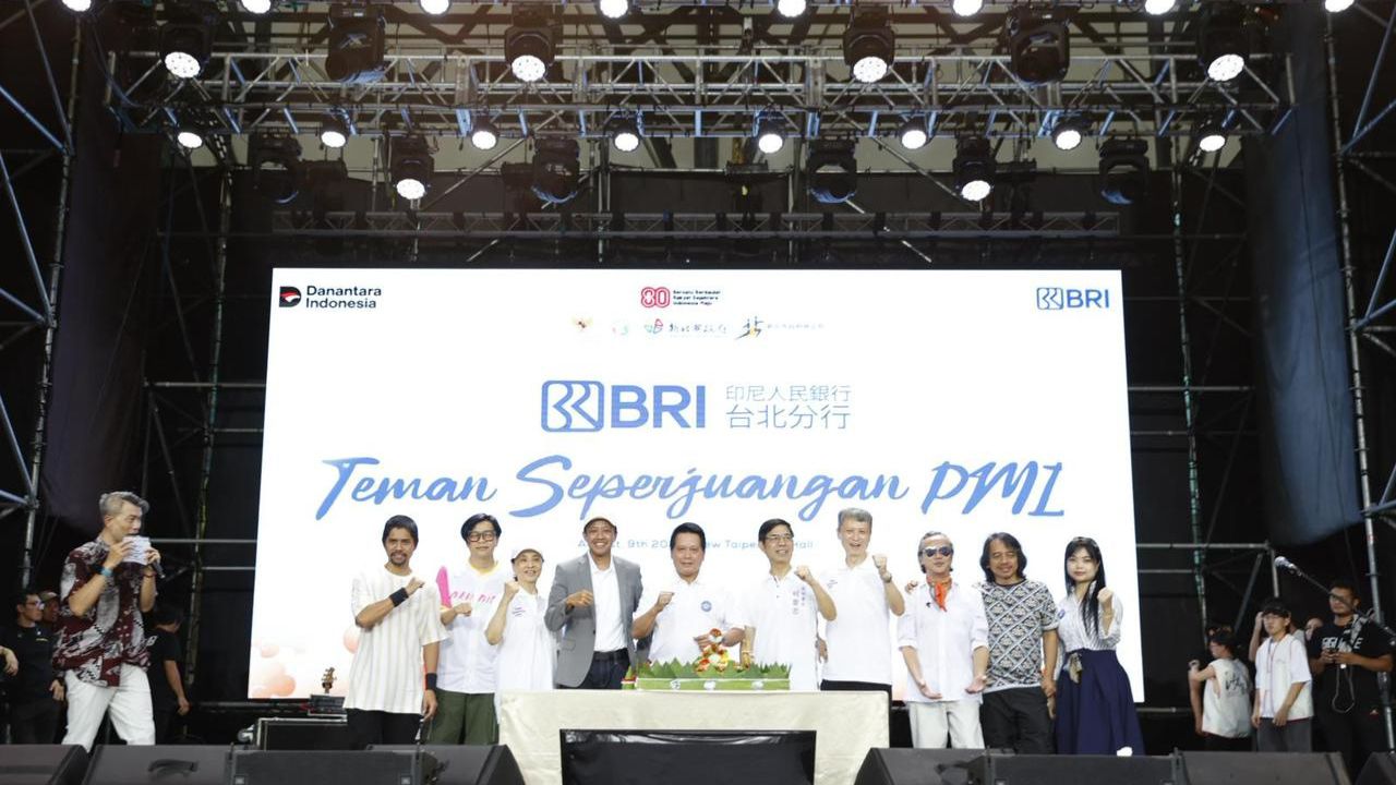 5.000 PMI Ramaikan Peresmian BRI Taipei Branch, Sambut Mitra Finansial Tanah Air di Taiwan