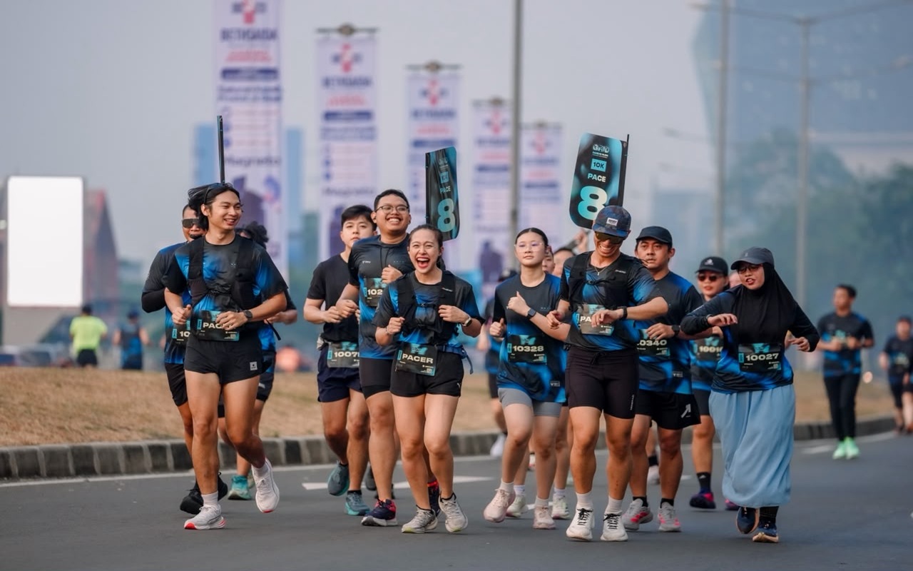 GRID Cardio Rush 2026 Sukses Digelar, 1.500 Pelari Berlari Demi Hutan Gunung Gede Pangrango