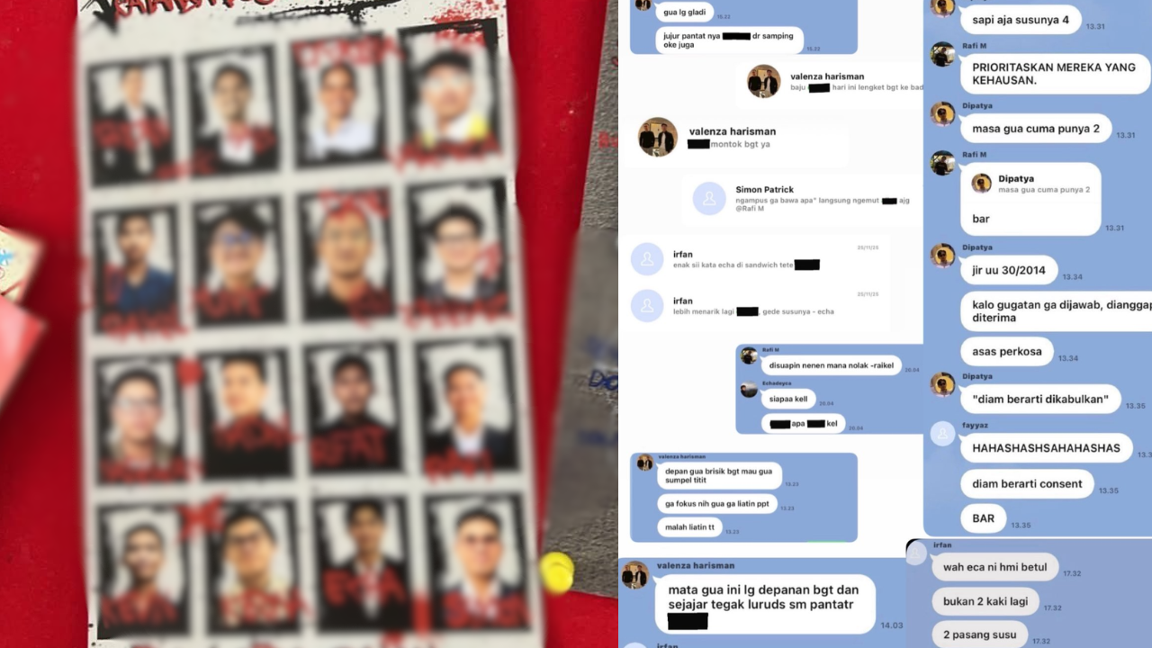 Dugaan Kekerasan Seksual Mahasiswa FH UI: Berawal Grup Kos-Kosan Jadi Chat Mesum