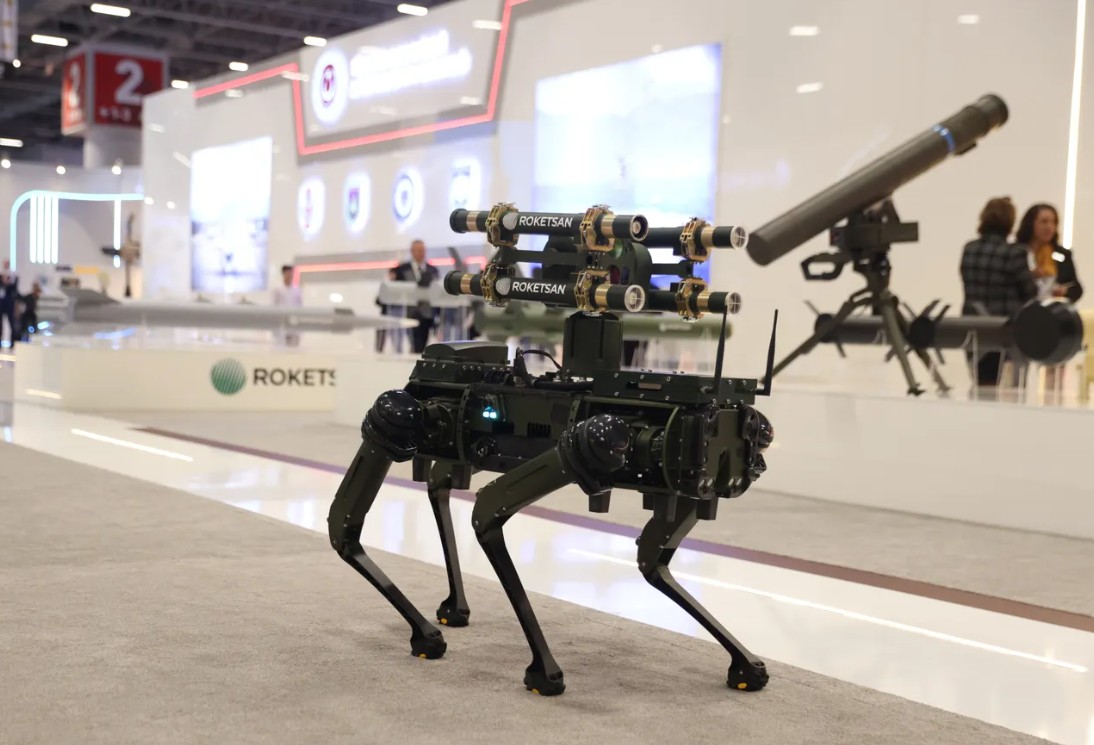 Turki Luncurkan Anjing Robotik Peluncur Rudal Tak Berawak Pertama di Dunia, AS Tertinggal?