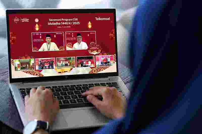Iduladha 1446 H, Telkomsel Bagikan Lebih dari 660 Hewan Kurban ke 600 Titik di Indonesia