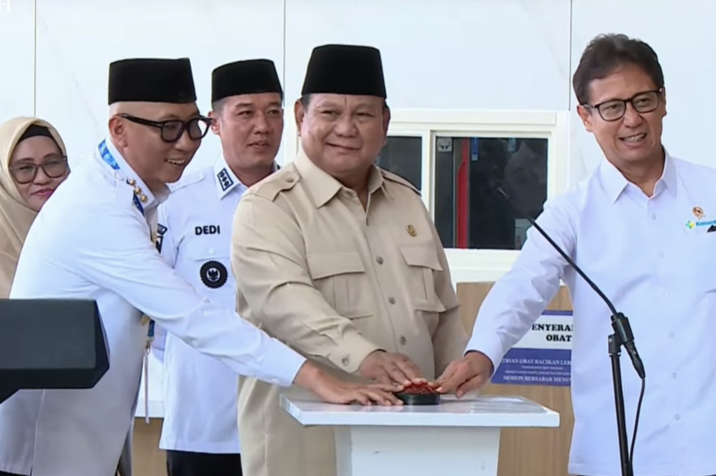 Prabowo Resmikan RSUD KH Muhammad Thohir, Minta Manajemen Transparan dan Berorientasi Pelayanan