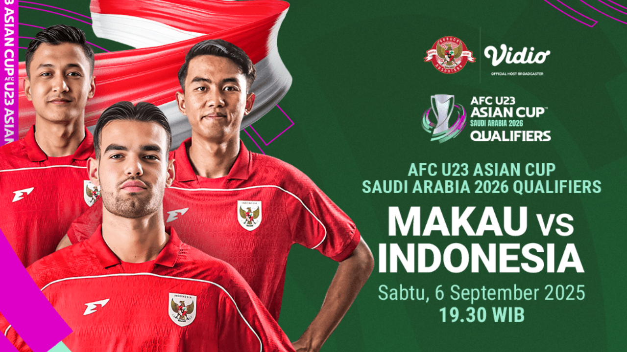 Link Live Streaming Timnas Indonesia vs Macau Malam Ini di Kualifikasi Piala Asia U-23, Kick Off Pukul 19.30 WIB