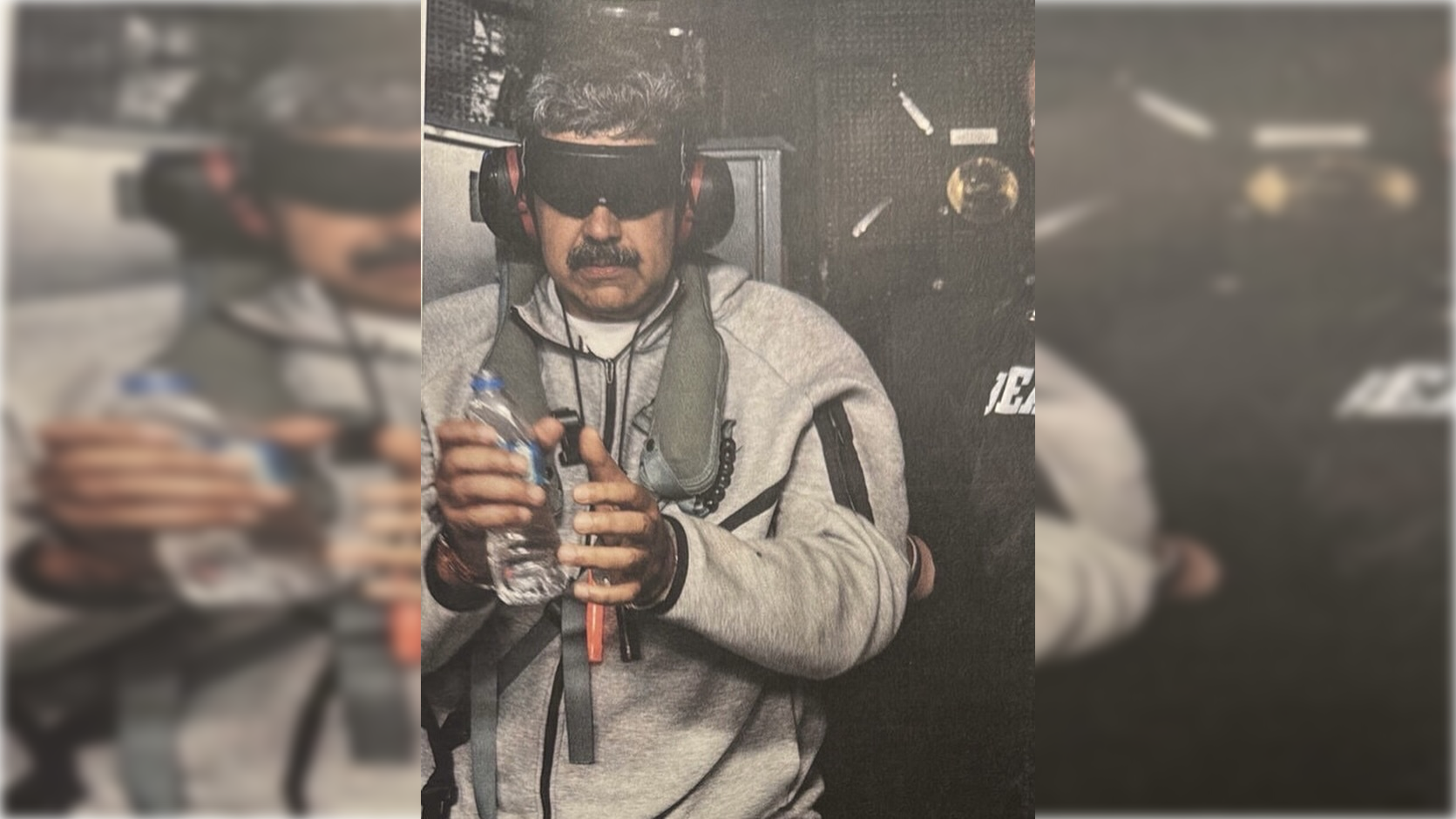 Trump Rilis Foto Nicolas Maduro di Kapal USS Iwo Jima: Mata Ditutup, Tangan Diborgol