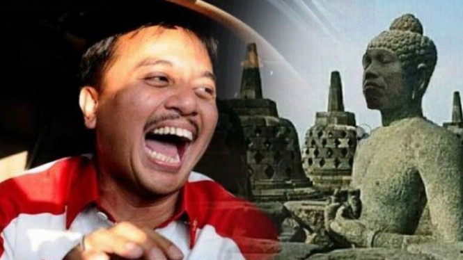 Setelah Ramai Roy Suryo Baru Minta Maaf usia Hapus Posting Meme Stupa Berwajah Presiden Jokowi