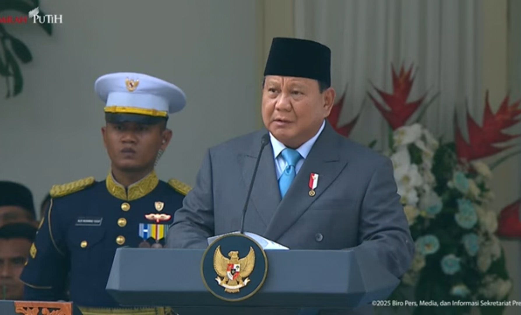 Prabowo di Depan Gibran Ajak Anak Muda Lawan Korupsi: Kalau Lihat Pejabat Langgar Segera Laporkan!