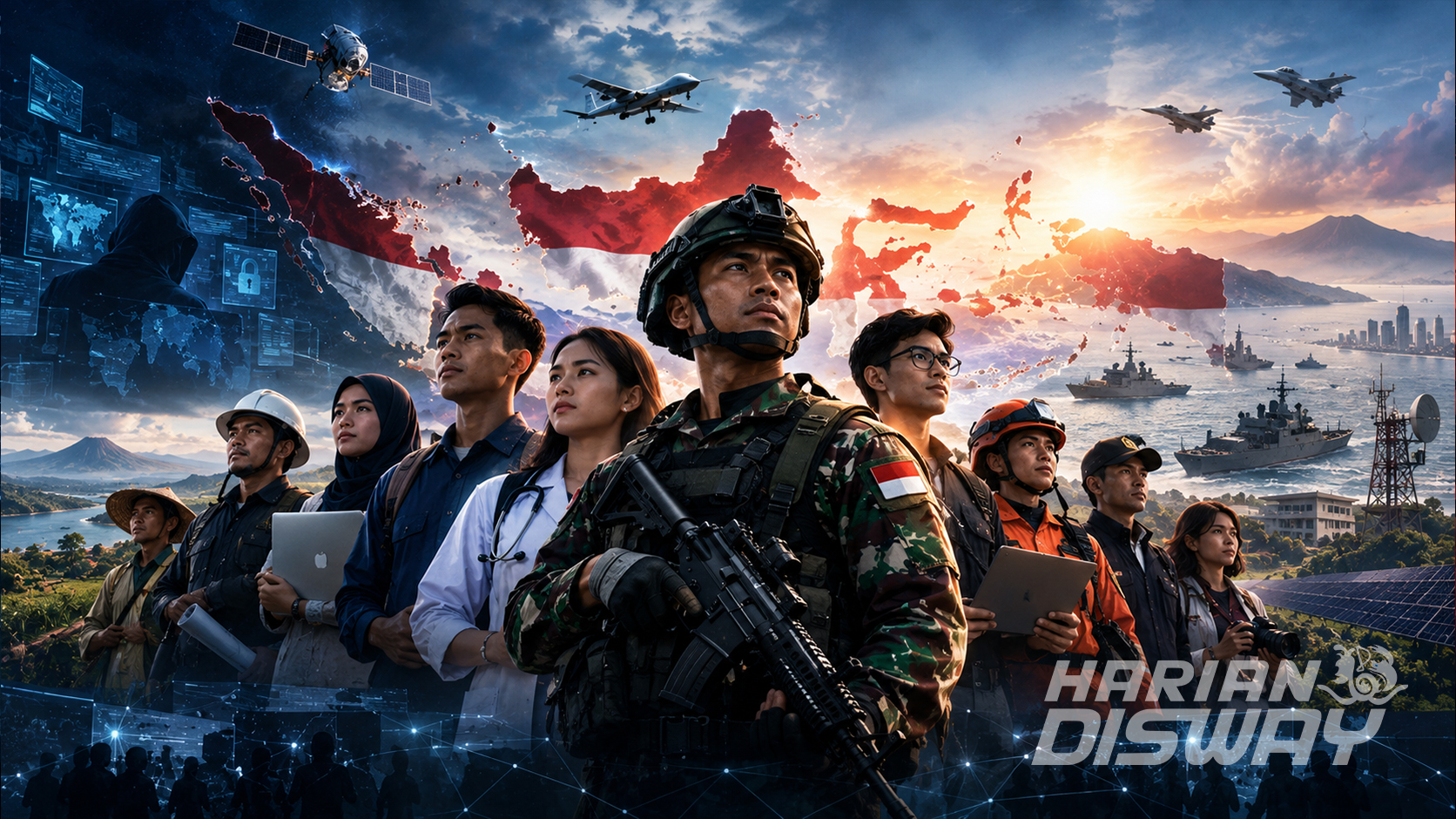 Pertahanan Semesta dan Wajib Militer