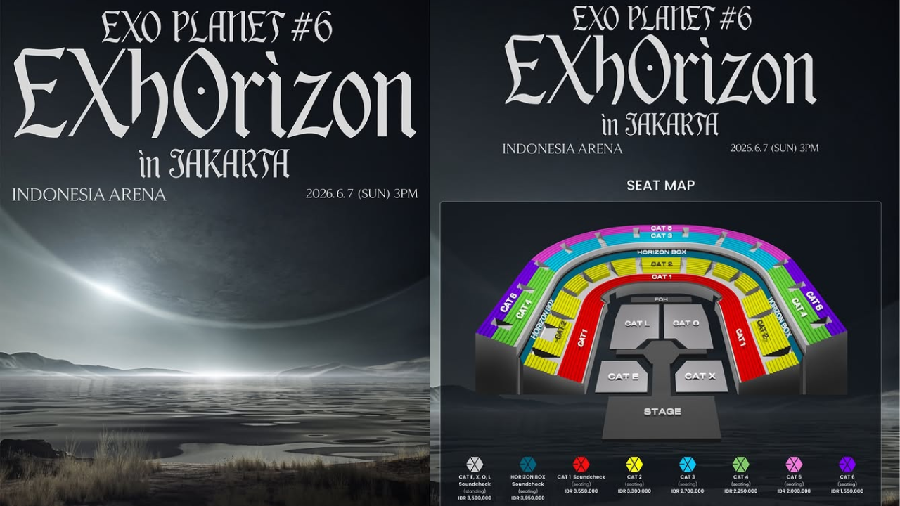 Daftar Harga Tiket Konser EXO di Jakarta 2026 Setelah Pajak, Sesi Soundcheck Tembus Rp4 Juta