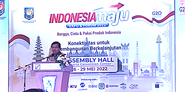 Indonesia Maju Expo dan Forum 2022 Jadikan Produk Dalam Negeri Raja di Negeri Sendiri