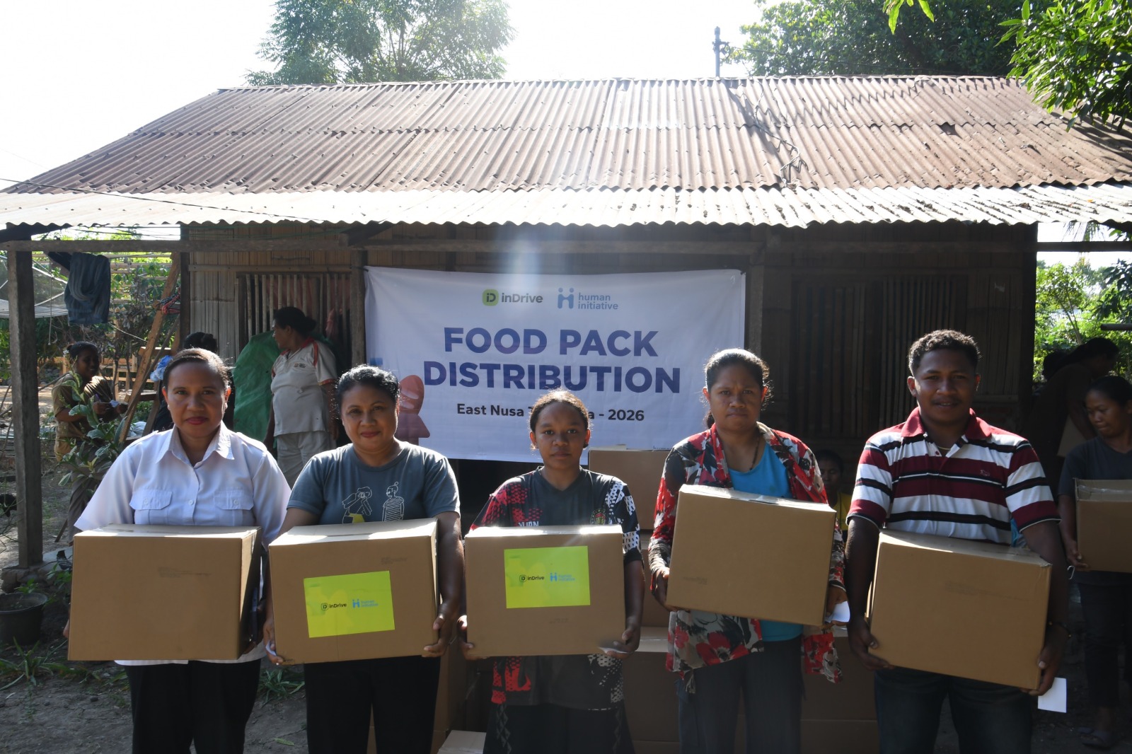 Korban Gempa NTT Dapat Bantuan dari inDrive melalui Human Initiative