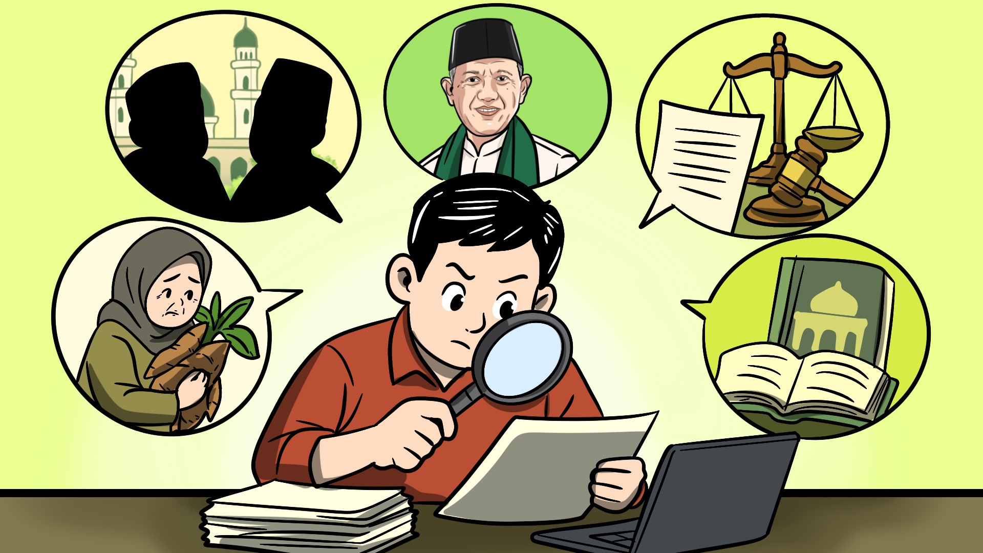 Cek Fakta Tulisan 'Gus Kikin': Lima Data yang Perlu Diluruskan