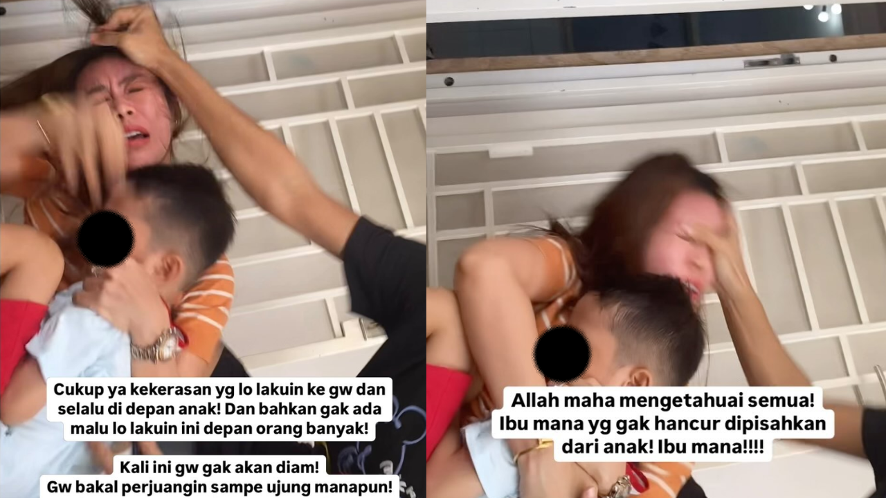 Selain KDRT Depan Anak, Anastasia Noor Widiastuti Pergoki Mantan Suami Open BO