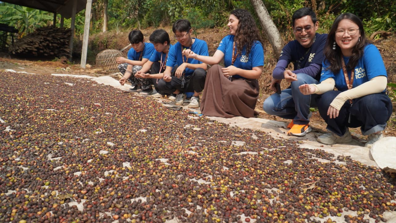 Program iCOP UK Petra di Desa Dilem, Mojokerto, Hidupkan Ekonomi dan Wisata Kopi