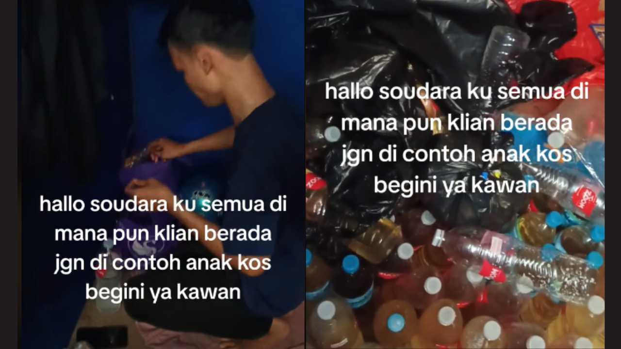 Viral Penghuni Kos Kumpulkan Sampah di dalam Kamar hingga Tampung Air Kencing di Botol, Diduga Pengidap Hoarding Disorder