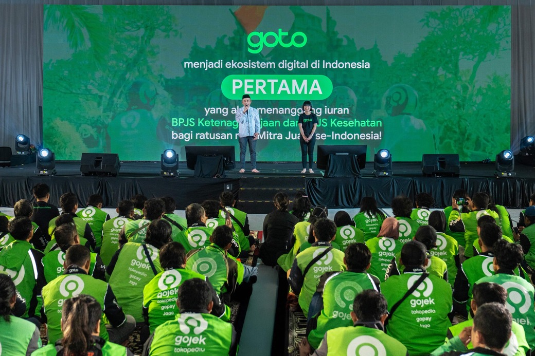 GoTo Bayarkan Iuran BPJS TK dan Kesehatan Untuk Mitra Berprestasi