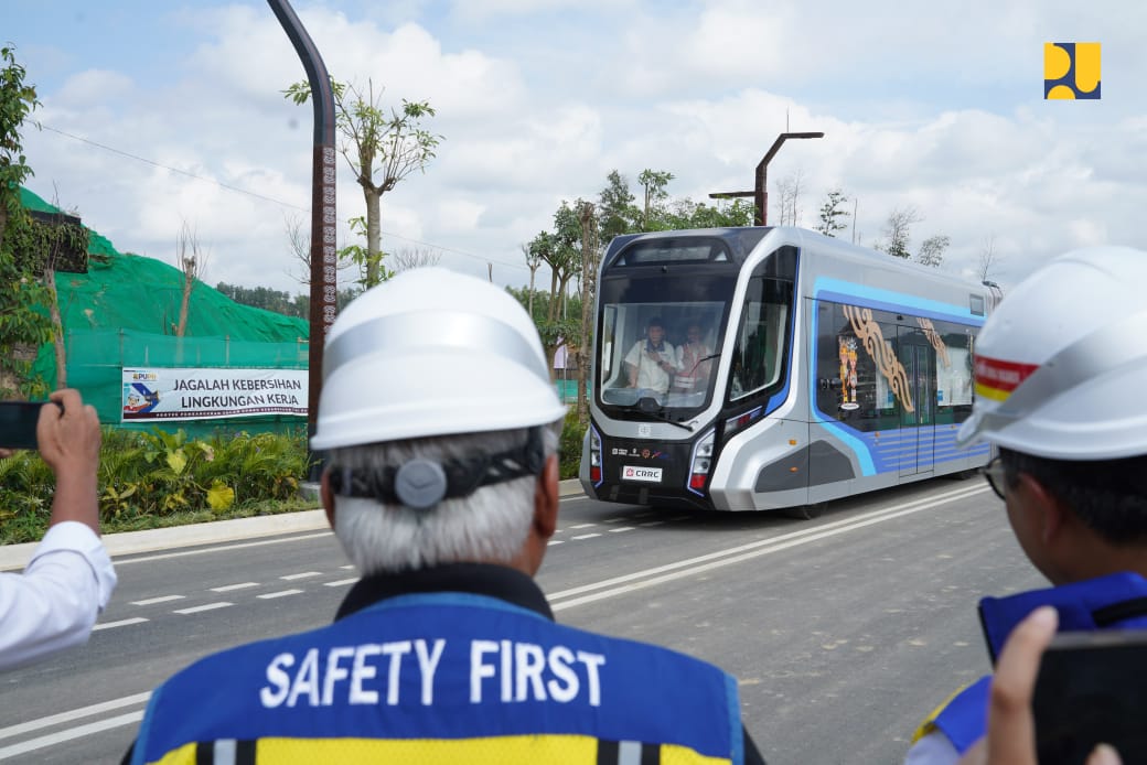 Trem Otonom ART IKN Akan Beroperasi Dengan Pengemudi Selama Masa Pengujian 