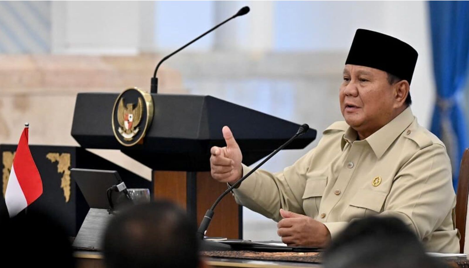 Prabowo ke Pengusaha: Jangan Panik Hadapi Geopolitik Global, Target Ekonomi 8 Persen Harus Tercapai