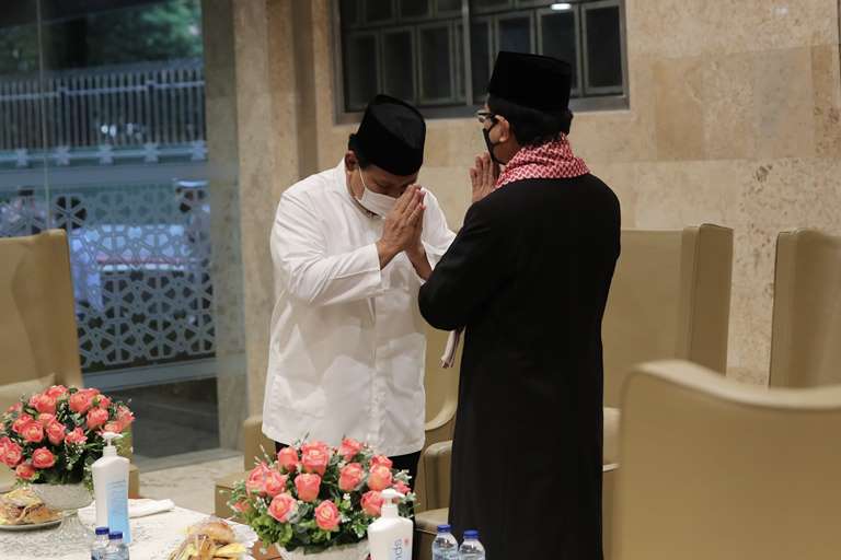 Imam Besar Masjid Istiqlal Ucapkan Selamat kepada Prabowo