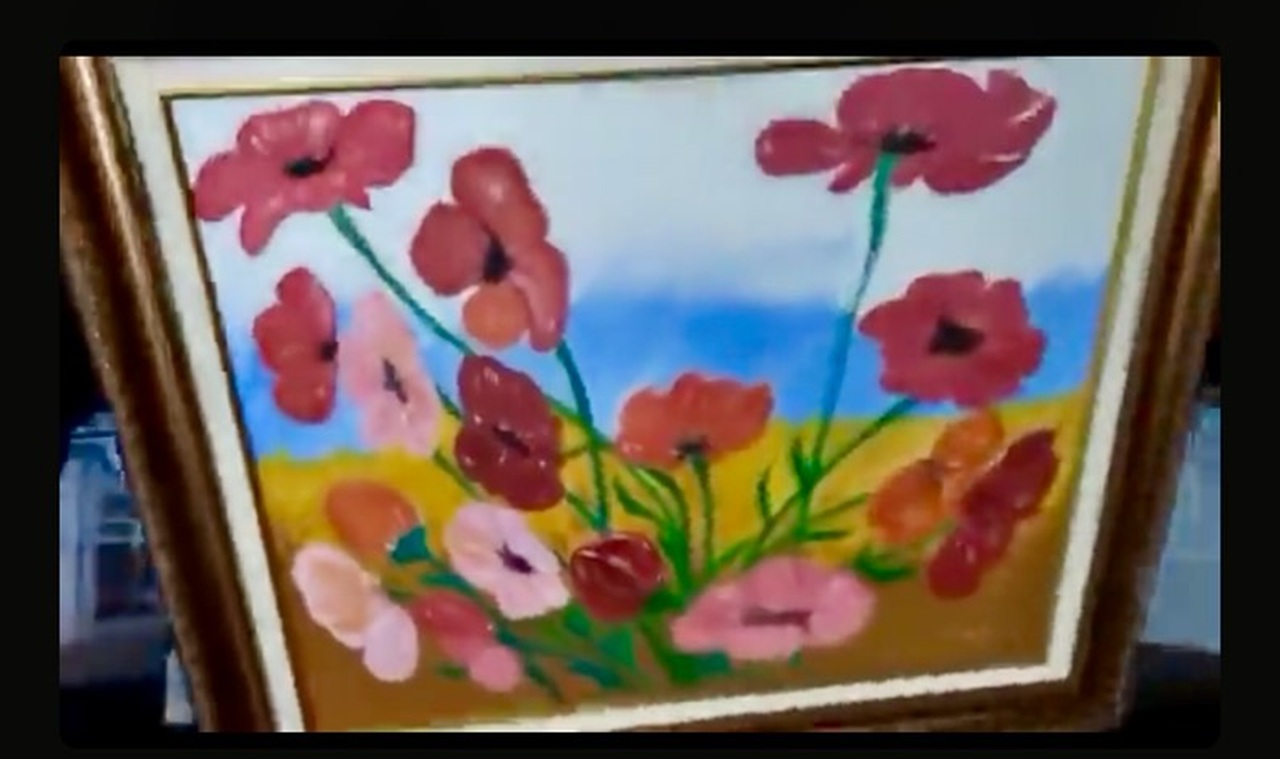 Bukan Uang, Sri Mulyani Sedih Lukisan Bunga Dijarah Pria Berjaket Merah: Itu Simbol Perenungan Diri!