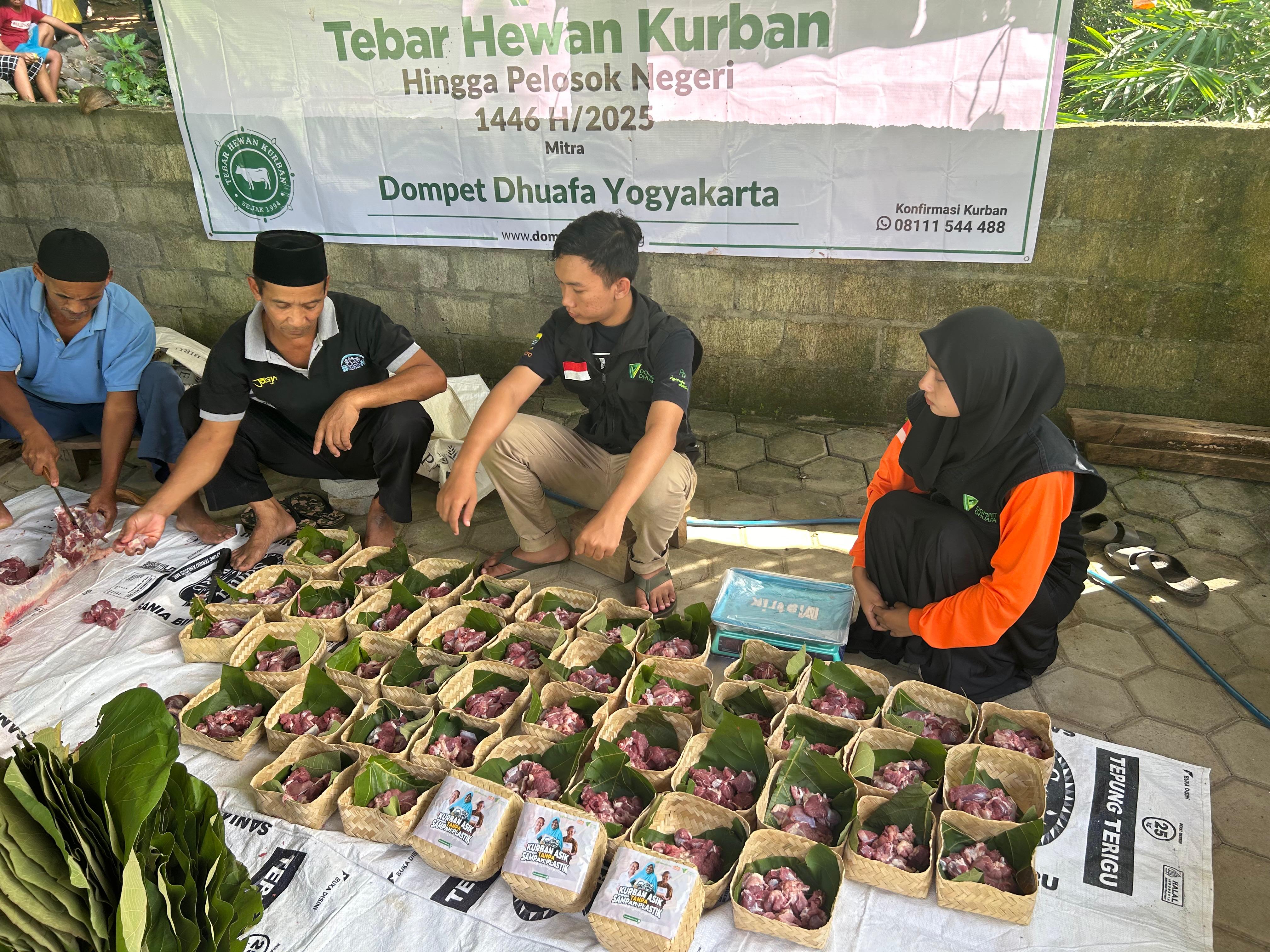 Tebar Hewan Kurban 1446 H: Dompet Dhuafa Yogyakarta Jangkau 15.600 Penerima Manfaat