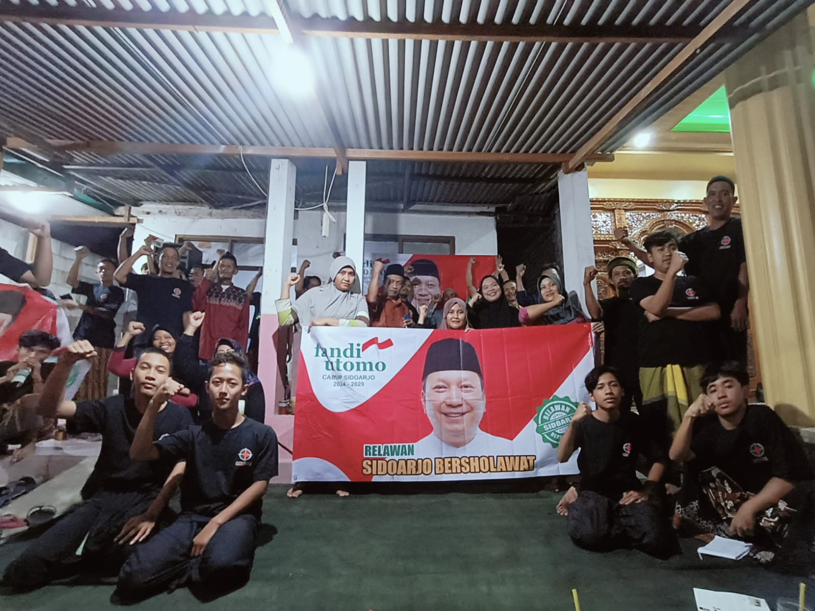 Relawan Mudah Memilih (RMM) Kawal Fandi Utomo Menjadi Calon Bupati Sidoarjo