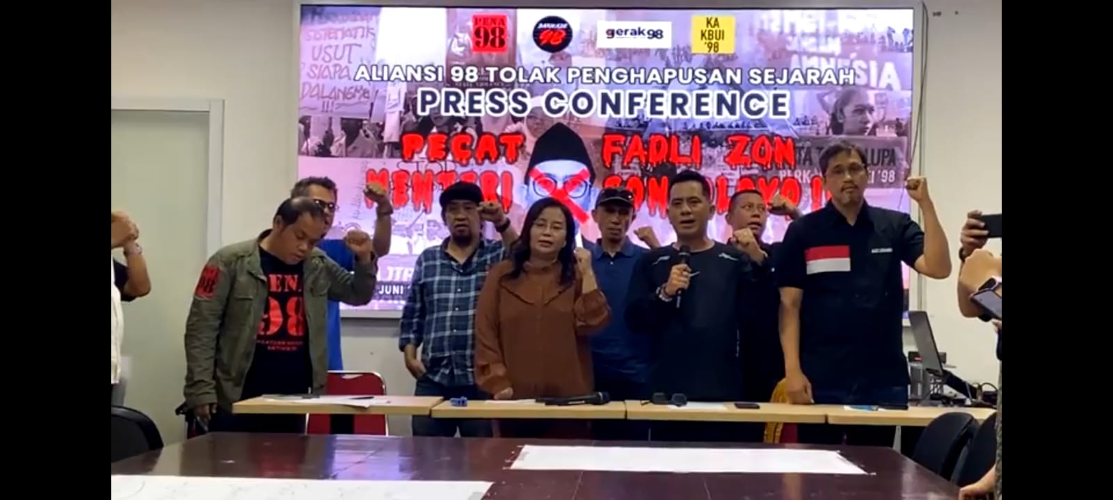 Alasan Aliansi 1998 Desak Presiden Copot Fadli Zon sebagai Menteri